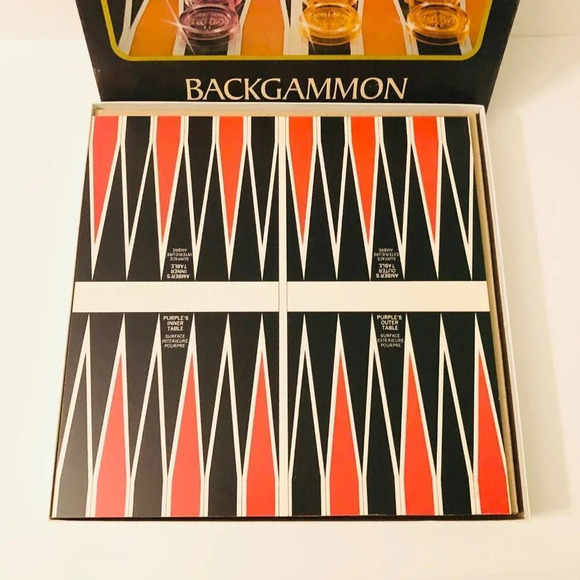 Vintage 1973 World  of Family Fun Backgammon Hasbro - Picture 3 of 15